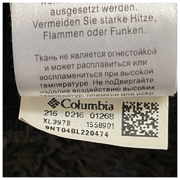 Columbia Double Plush Fleece Jacket XS - Picture 11 of 11